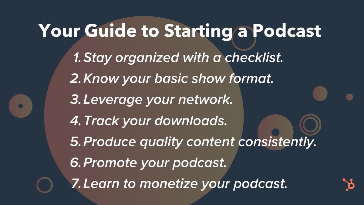 how to start a podcast