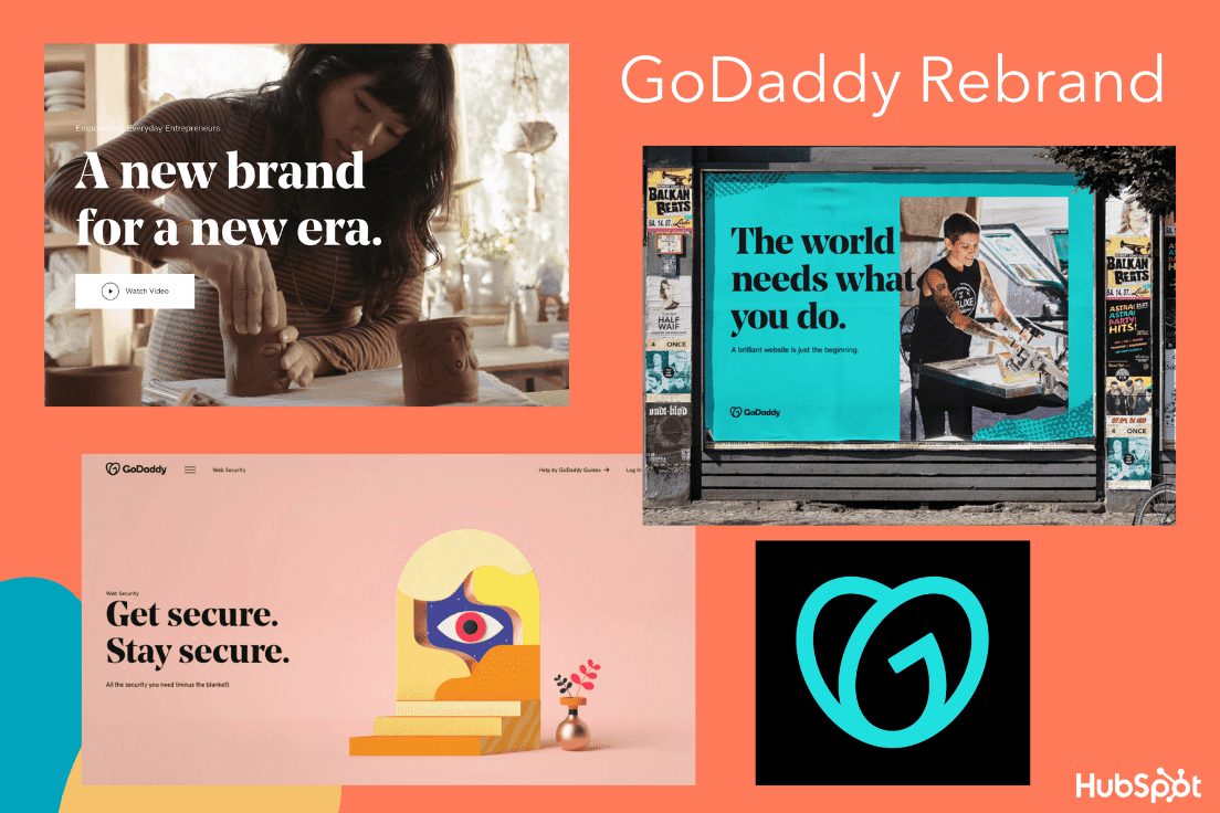 GoDaddy's major rebrand in 2020