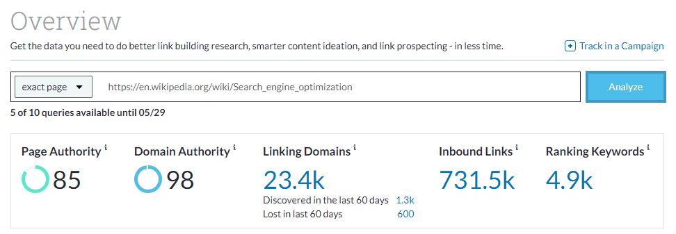 page authority moz seo wikipedia