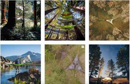 Tentsile instagram feed