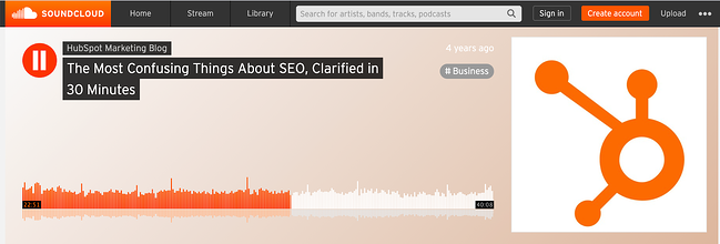 HubSpot Podcast episode about SEO featuring Victor Pan and Matt Barby