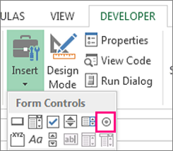 Excel checkboxes