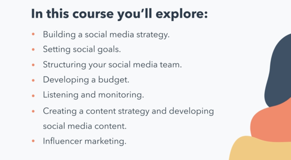 hubspot academy social media certification