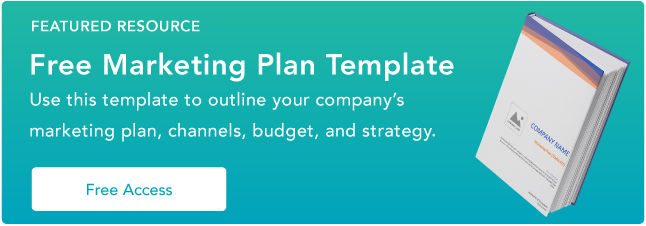 Marketing Plan Template