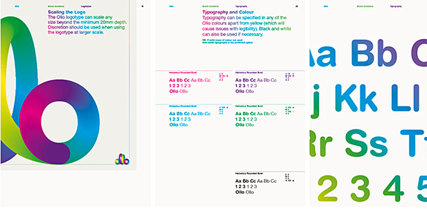 ollo brand style guide typography