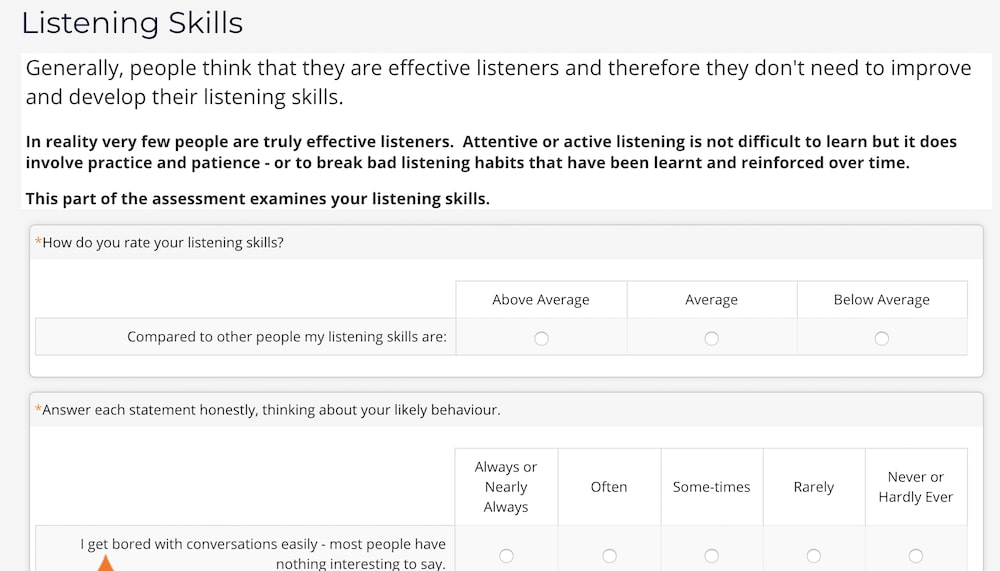 interpersonal skills free personality test you can take online