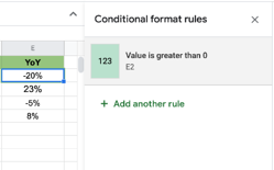 conditional formatting step 5