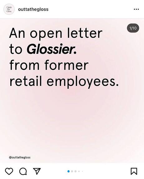 glossier