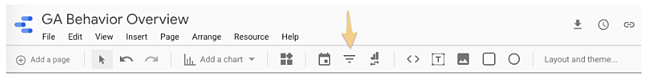 google data studio tips: add filter controls