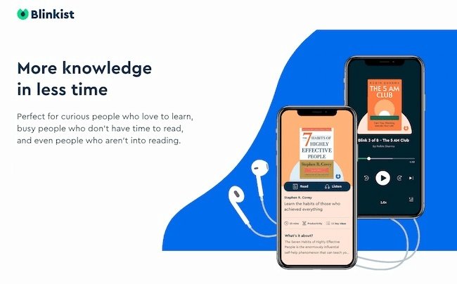 Leadership resources: Blinkist