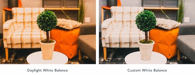 Video marketing guide example: White balance