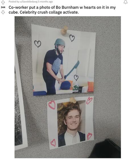 April fools office prank: Celebrity Crush 