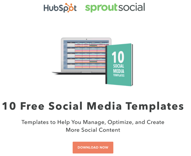 social media strategy templates from hubspot