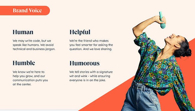 traits of effective content marketing: hubspot brand voice deck