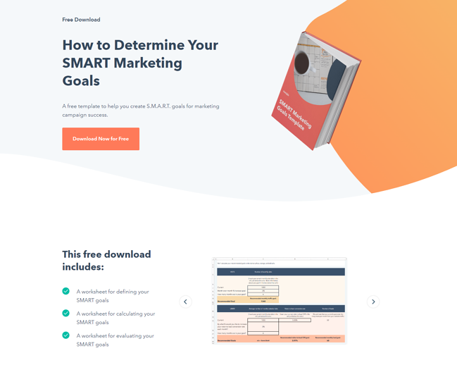 SMART marketing goals guide