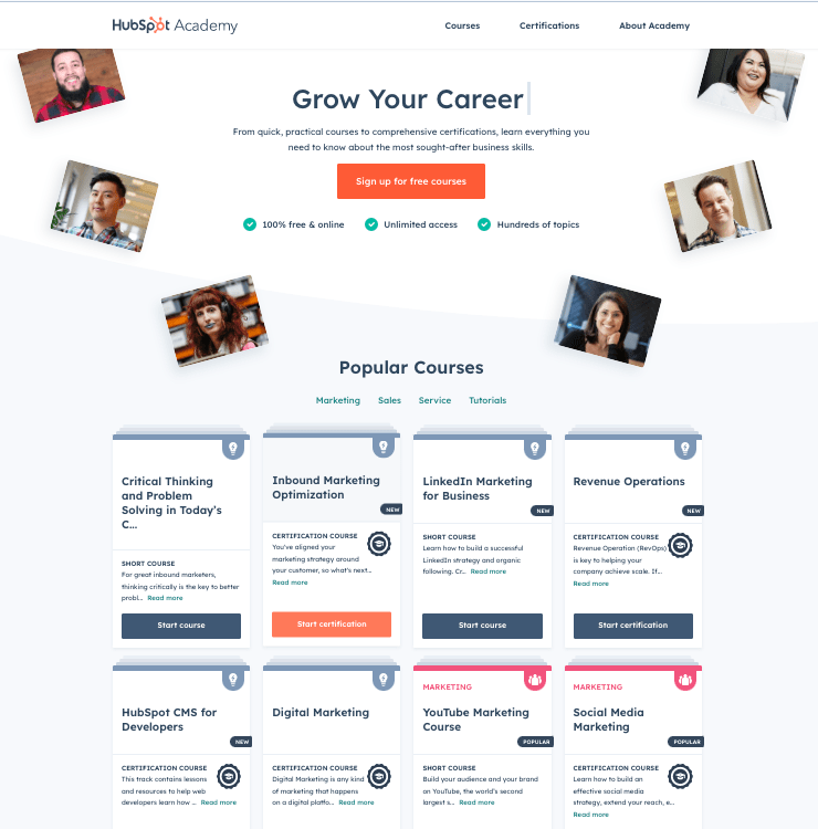 HubSpot Academy