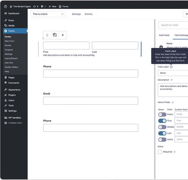 best lead generation tools: Gravity Forms