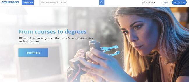 best affiliate marketing programs: coursera