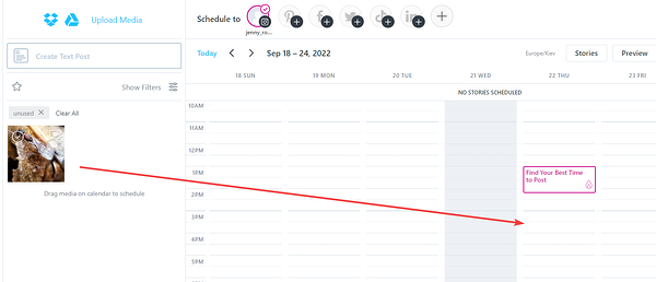 How to schedule Reels with Later