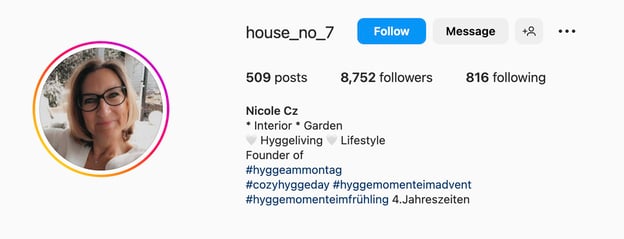 Good Instagram bio ideas, nicole cz