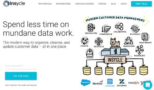 Best bulk email services, Insycle customer data management service