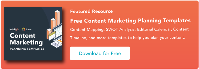 Blog - Content Mapping Template