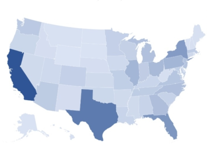 Create color-coded map charts in Excel (heatmaps)